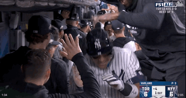 #81 Aaron Judge's postseason heroics for naught